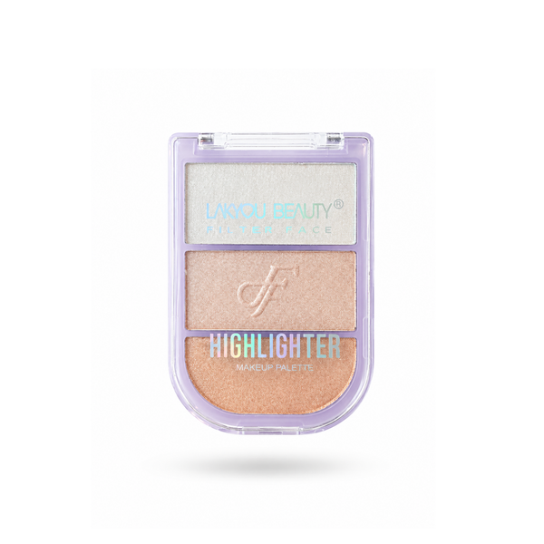Lakyou Beauty - Filter Face Highlighter Makeup Palette | Radiant Glow Finish
