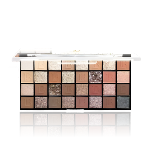 Lakyou Beauty - 32 Color Eyeshadow Palette | Highly Pigmented Matte & Shimmer Shades