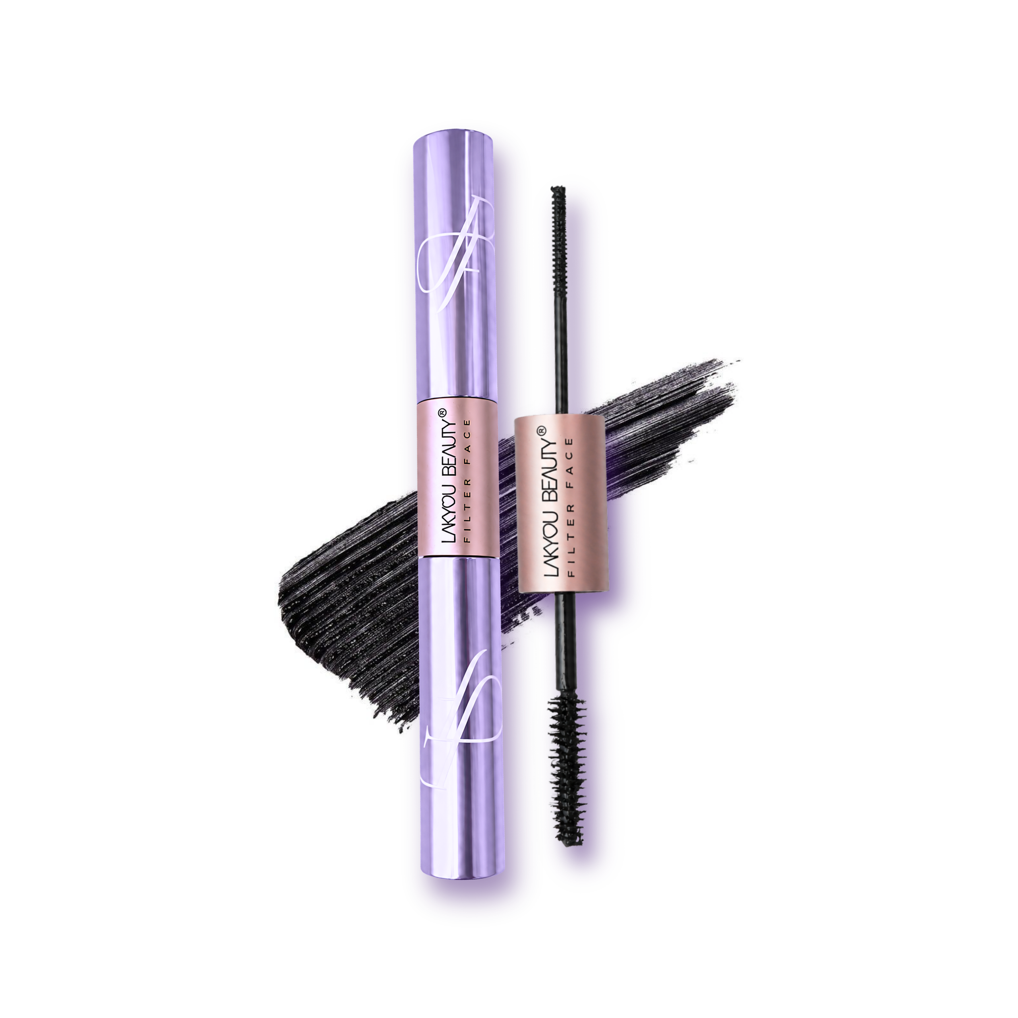 Lakyou Beauty -Filter Face | Double Headed Mascara | Lengthening & Volumizing 2-in-1 Mascara