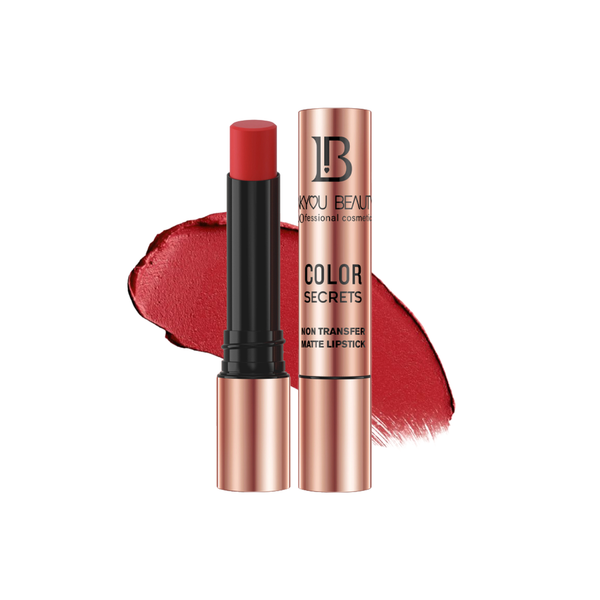 Lakyou Beauty Non-Transfer Matte Lipstick | Long-Lasting Smudge-Proof Lipstick