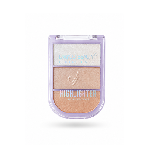 Lakyou Beauty - Filter Face Highlighter Makeup Palette | Radiant Glow Finish