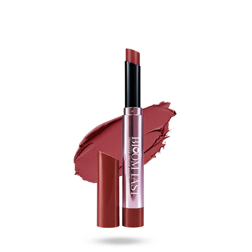 Lakyou Beauty Bloom Last Non-Transfer Lipstick in Clay Brown shade