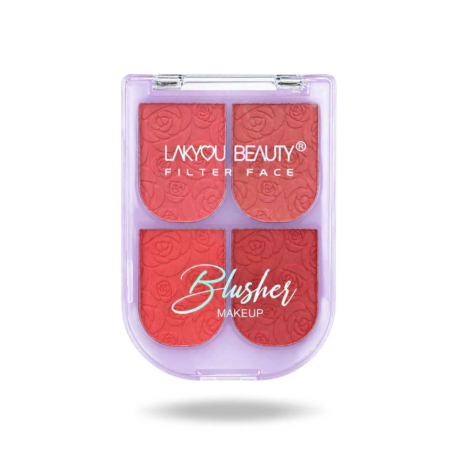 Lakyou Beauty - Filter Face Blusher Palette | Lightweight Smooth Matte & Glow Shades