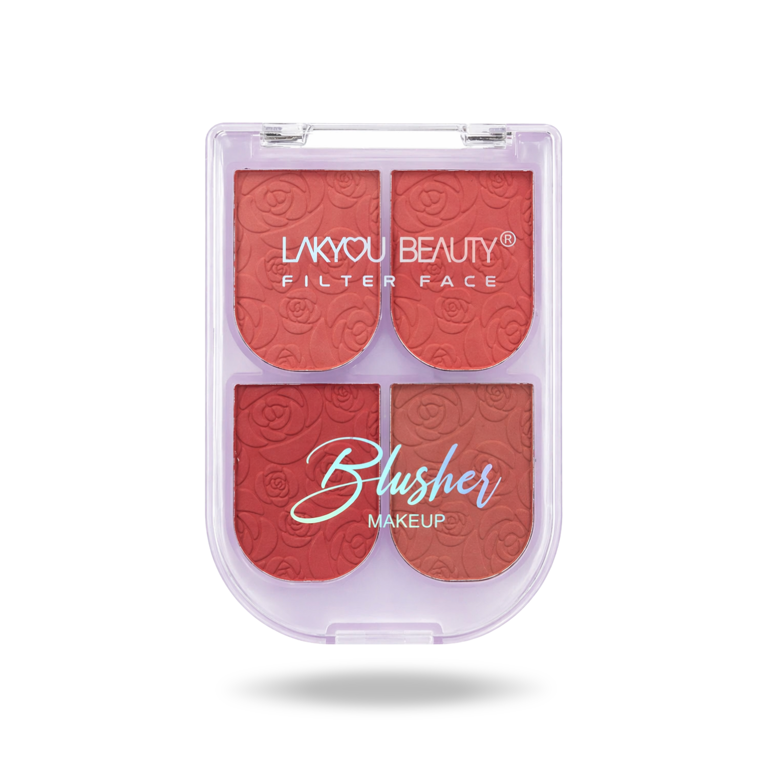 Lakyou Beauty - Filter Face Blusher Palette | Lightweight Smooth Matte & Glow Shades