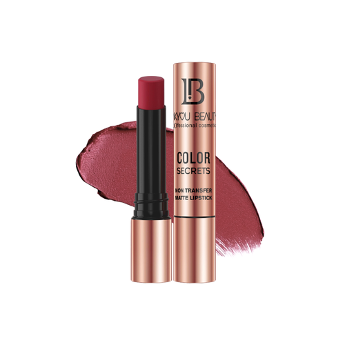 Lakyou Beauty Non-Transfer Matte Lipstick | Long-Lasting Smudge-Proof Lipstick