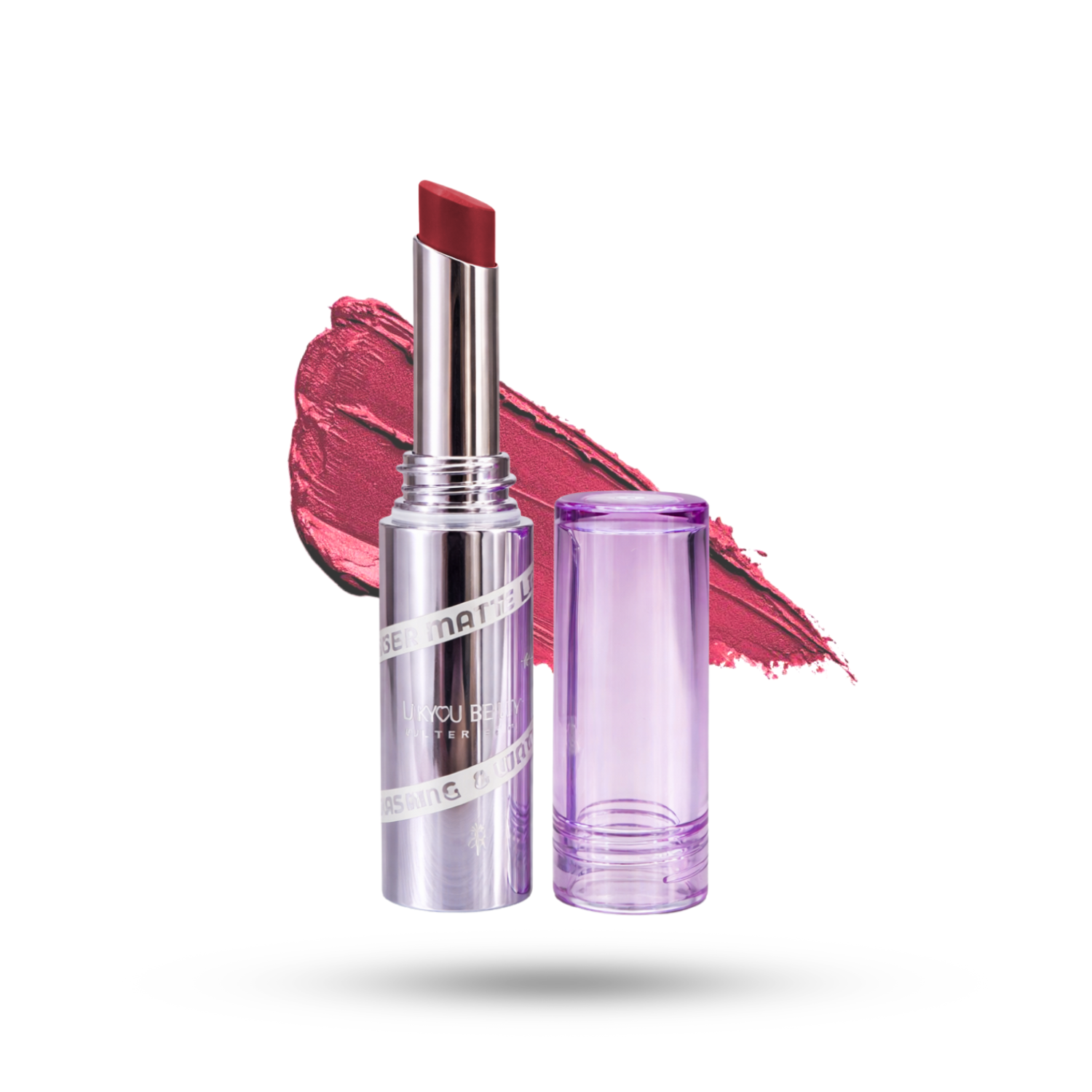 Lakyou Beauty - Filter Face Smudge Proof | Long Wearing | Non Transfer Matte Lipstick