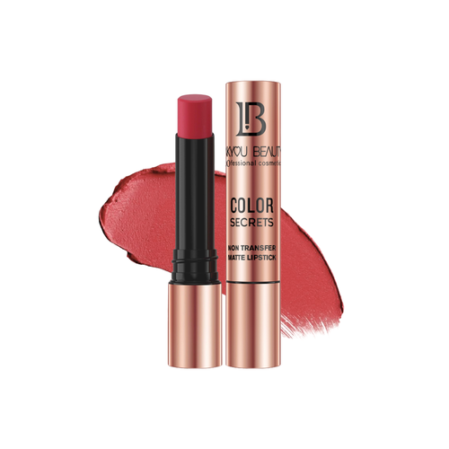 Lakyou Beauty Non-Transfer Matte Lipstick | Long-Lasting Smudge-Proof Lipstick