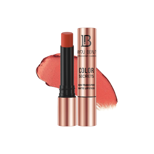 Lakyou Beauty Non-Transfer Matte Lipstick | Long-Lasting Smudge-Proof Lipstick