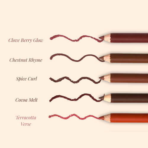 Lakyou Beauty | Filter Face - Silky Desire Velvet Matte Lip Liner | Waterproof Smooth Precision Lip Definer