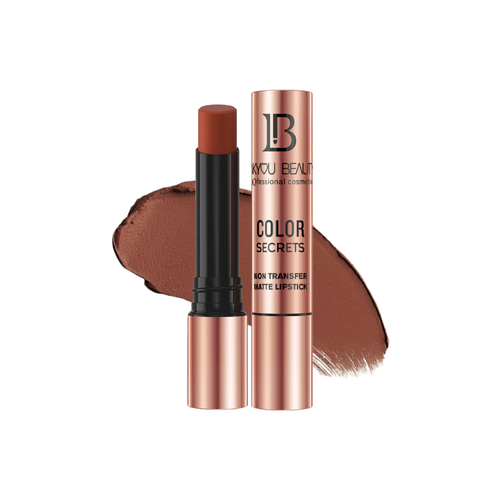 Lakyou Beauty Non-Transfer Matte Lipstick | Long-Lasting Smudge-Proof Lipstick