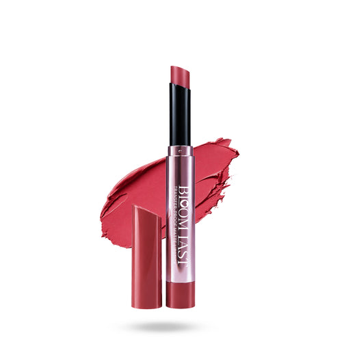 Lakyou Beauty Bloom Last Non-Transfer Lipstick in Deep Crimson shade