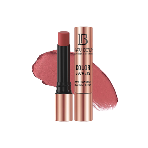 Lakyou Beauty Non-Transfer Matte Lipstick | Long-Lasting Smudge-Proof Lipstick