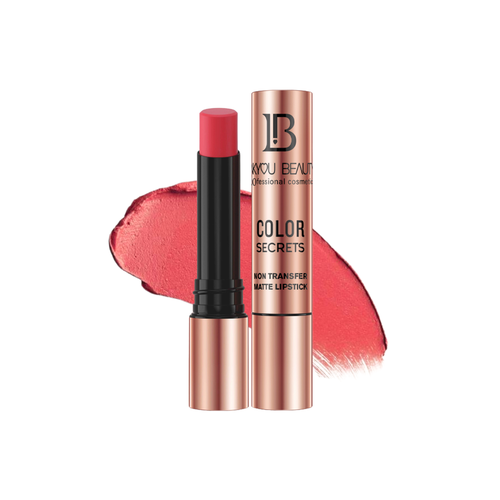 Lakyou Beauty Non-Transfer Matte Lipstick | Long-Lasting Smudge-Proof Lipstick