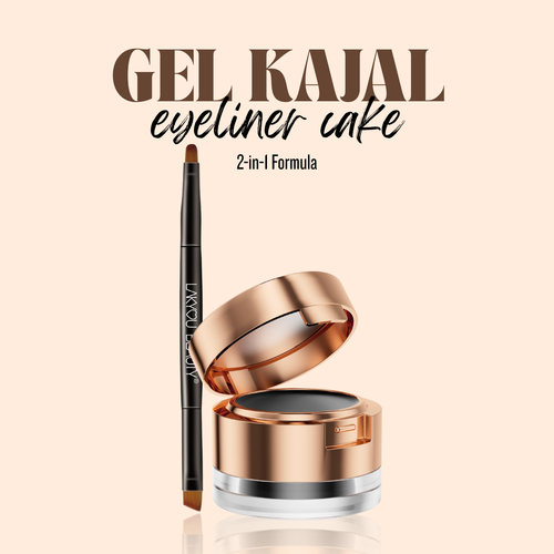 Lakyou Beauty - Gel Kajal | Waterproof & Smudge-Proof Kajal