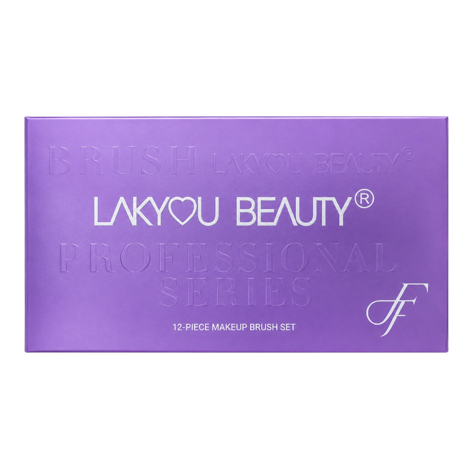 Lakyou Beauty - 12 Piece Makeup Brush Set | Professional Face & Eye Makeup Brushes