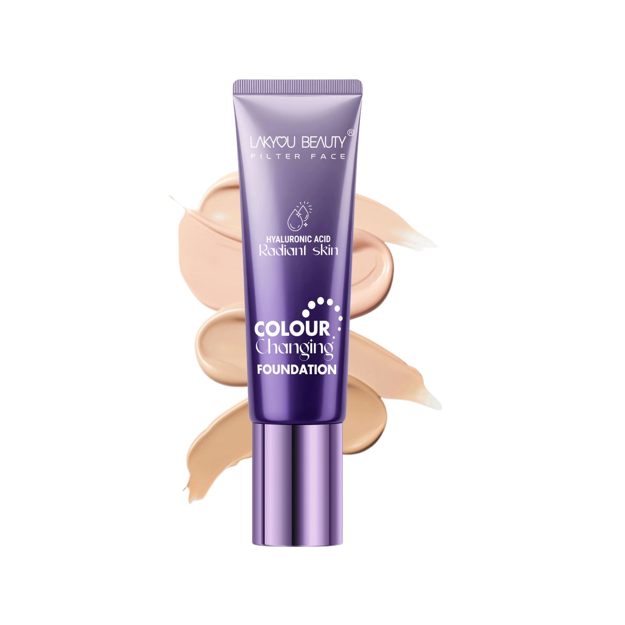 Lakyou Beauty - Filter Face Color Changing Foundation | Skin Tone Adapting Foundation