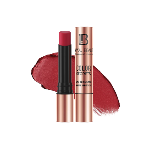 Lakyou Beauty Non-Transfer Matte Lipstick | Long-Lasting Smudge-Proof Lipstick