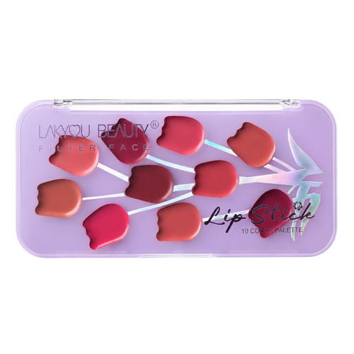 Lakyou Beauty - Filter Face | Lipstick Palette | Highly Pigmented Multi-Shade Lip Palette