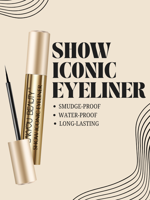 Lakyou Beauty - Show Iconic Eyeliner in India | Waterproof Smudge-Proof Long-Lasting Eyeliner