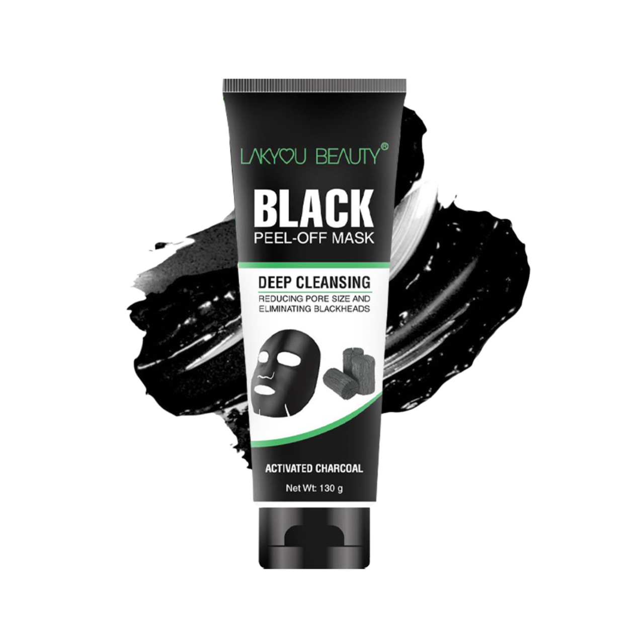 Lakyou Beauty - Peel Off Mask | Deep Cleansing Glow & Blackhead Removal Mask