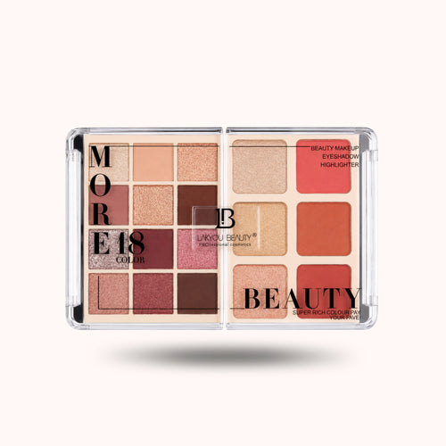 Lakyou Beauty - 3in1 Makeup Kit | Complete Face, Eye & Beauty Essentials Kit