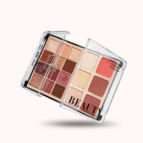 Lakyou Beauty - 3in1 Makeup Kit | Complete Face, Eye & Beauty Essentials Kit