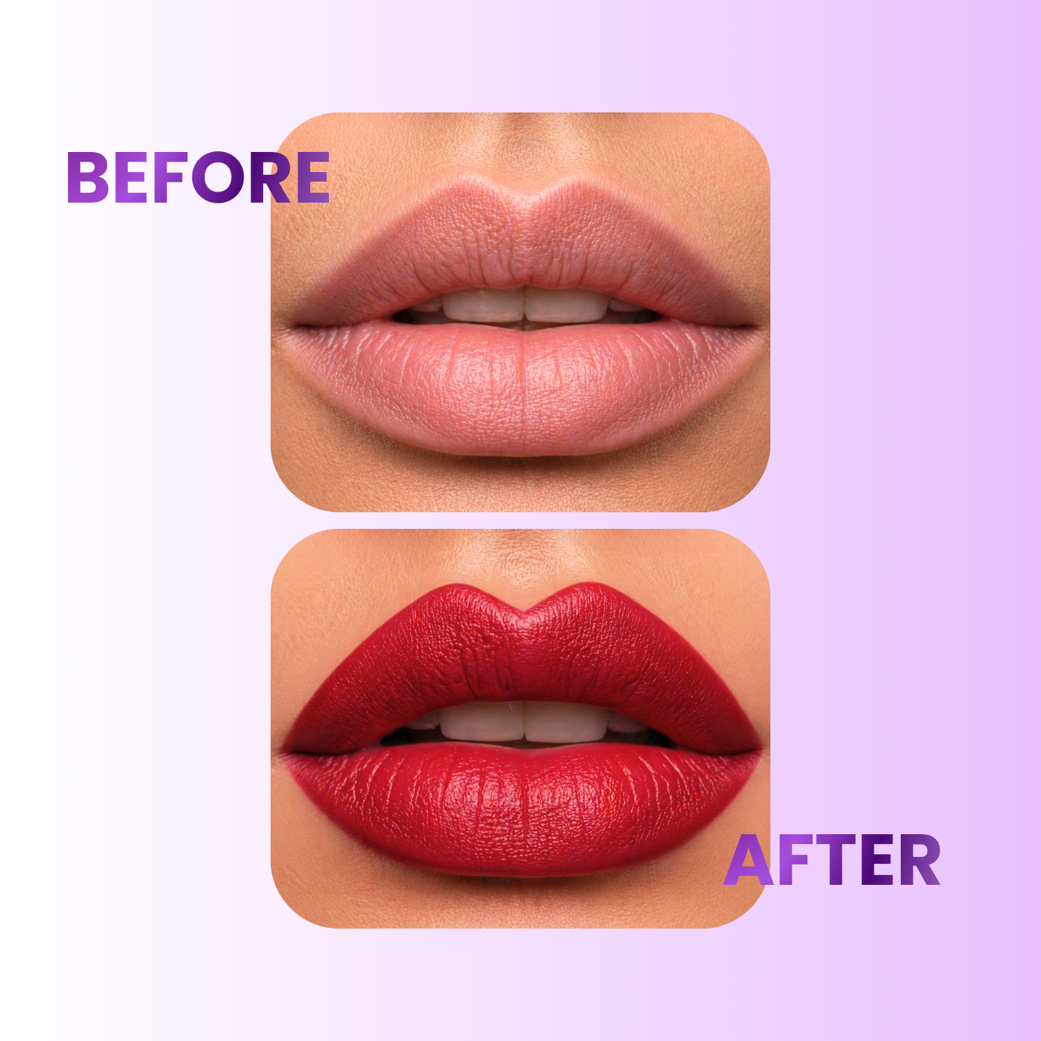 Lakyou Beauty - Filter Face Smudge Proof | Long Wearing | Non Transfer Matte Lipstick