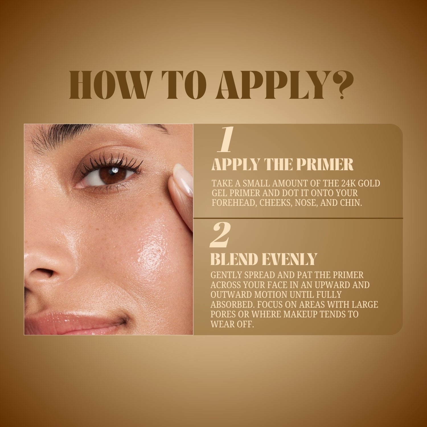 Lakyou Beauty FILTER FACE 24K Gold Makeup Primer | Glow Boosting Illuminating Primer