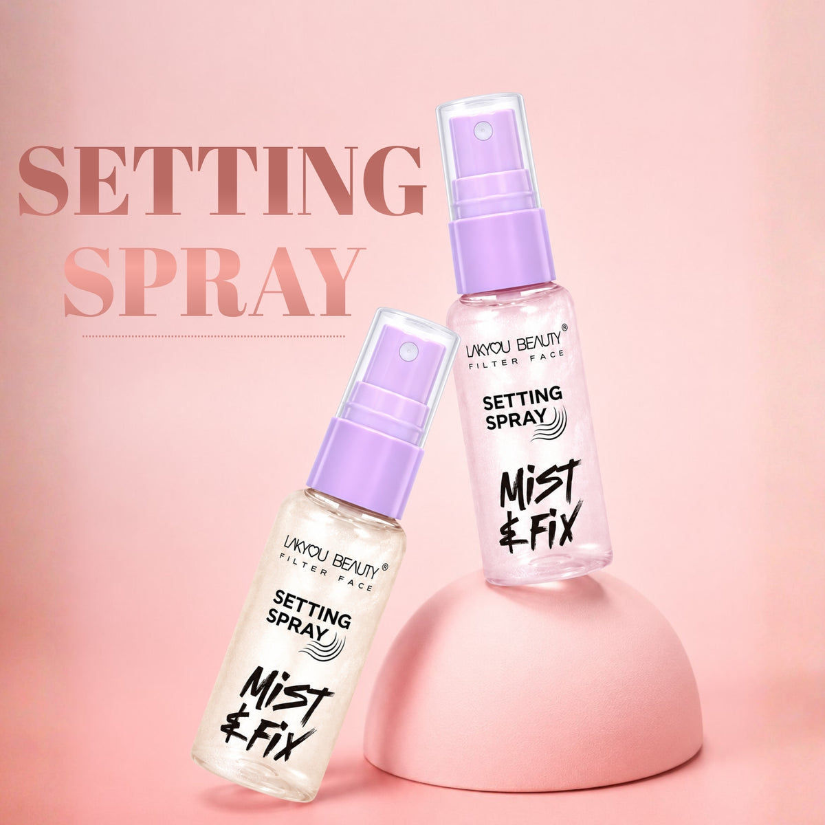 Lakyou Beauty Makeup Setting Spray | Long-Lasting Makeup Fixer
