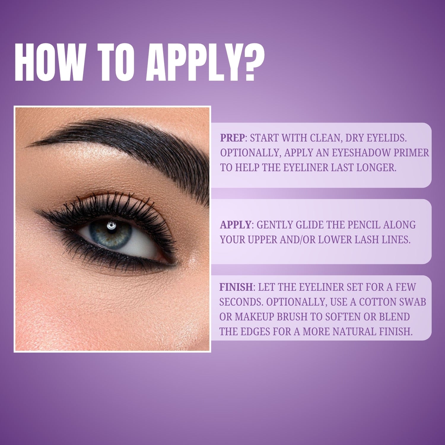 Lakyou Beauty - Filter Face Twilight Kohl Kajal | Intense Smudge-Proof Waterproof 12H Kajal