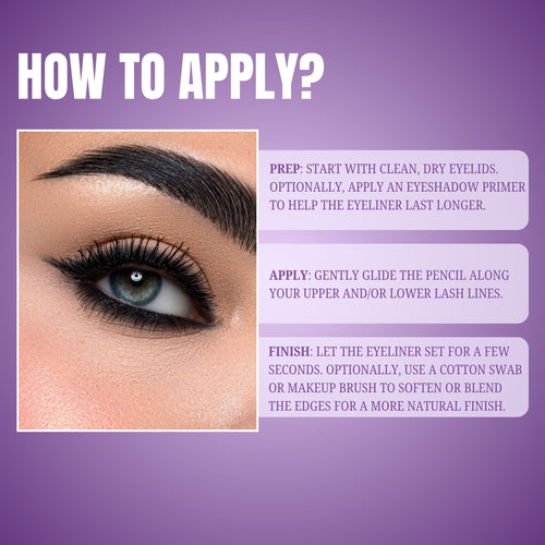 Lakyou Beauty - Filter Face Twilight Kohl Kajal | Intense Smudge-Proof Waterproof 12H Kajal