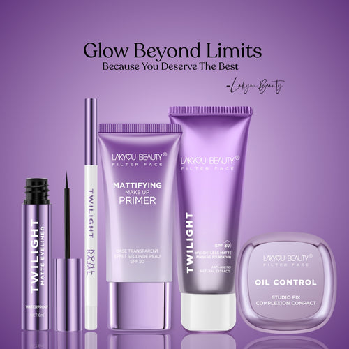 Lakyou Beauty - Filter Face Twilight Kohl Kajal | Intense Smudge-Proof Waterproof 12H Kajal