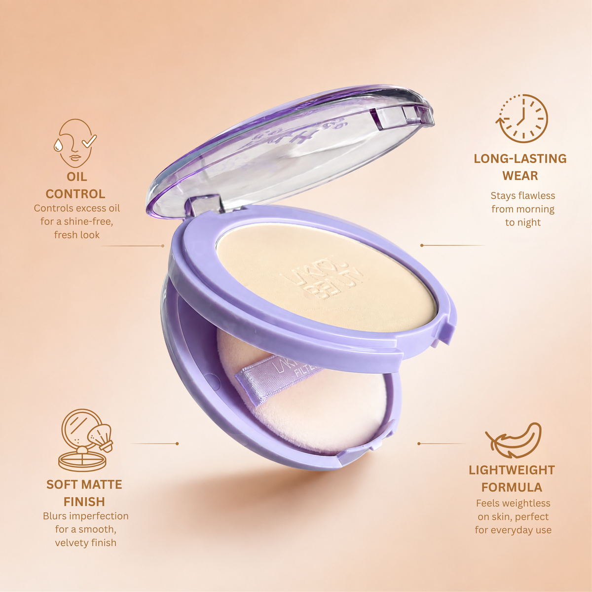 Lakyou Beauty Velvet Touch Compact Powder SPF 30 – image 10
