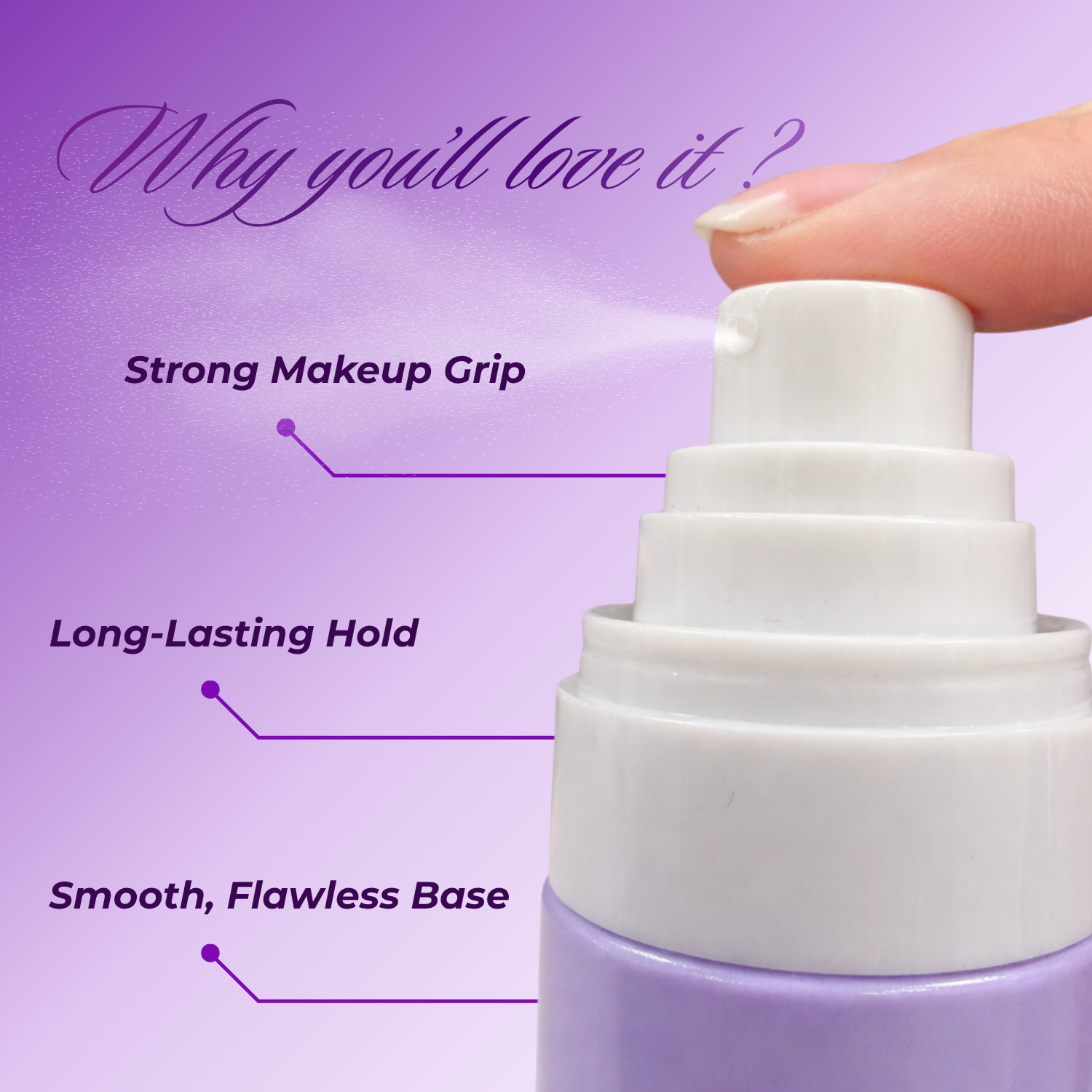 Lakyou Beauty - Filter Face Grip Spray | Hydrating Long-Lasting Makeup Fixing Spray