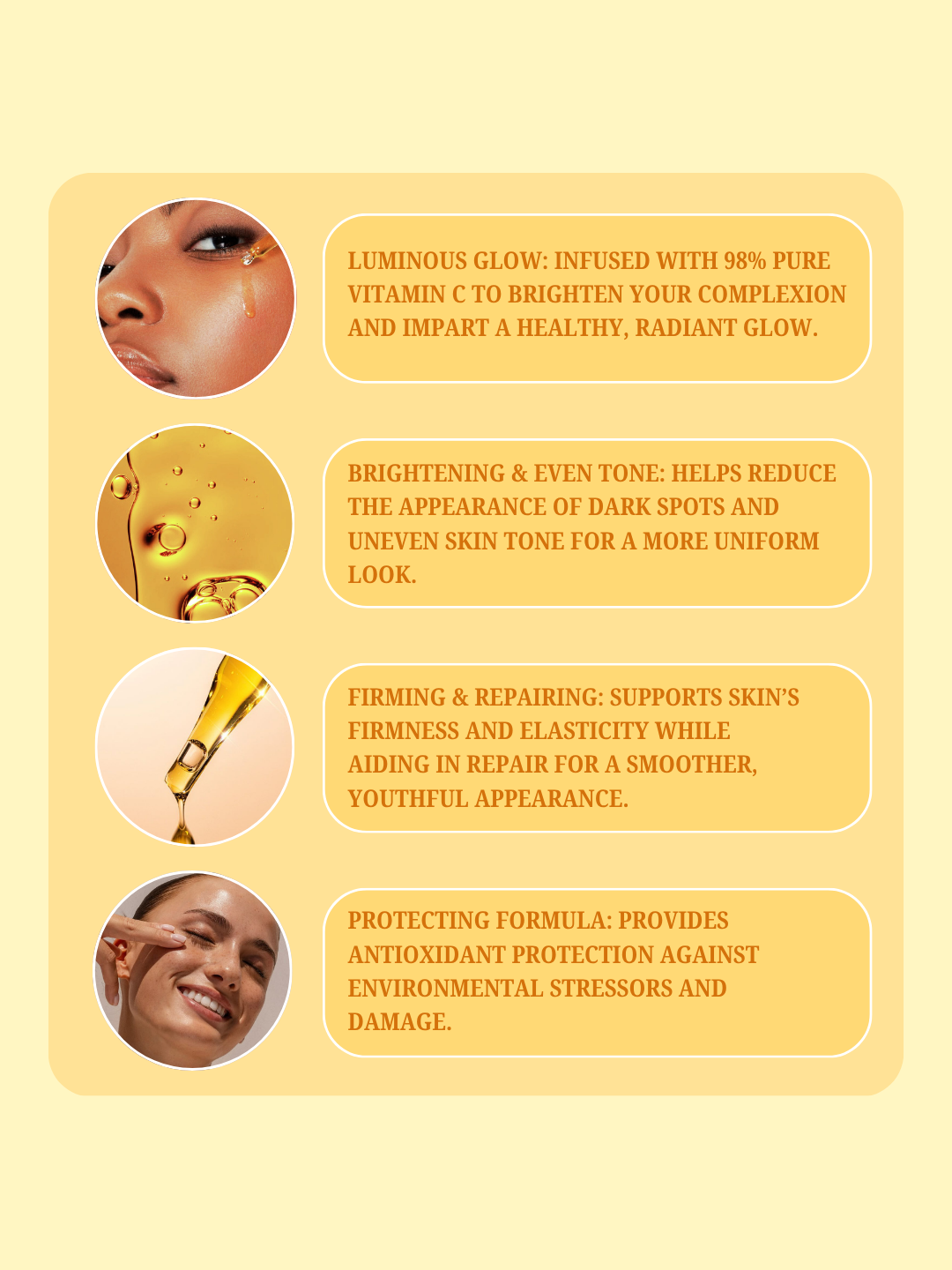 Lakyou Beauty - Vitamin C Face Serum | Brightening Anti-Dark Spot Radiance Serum