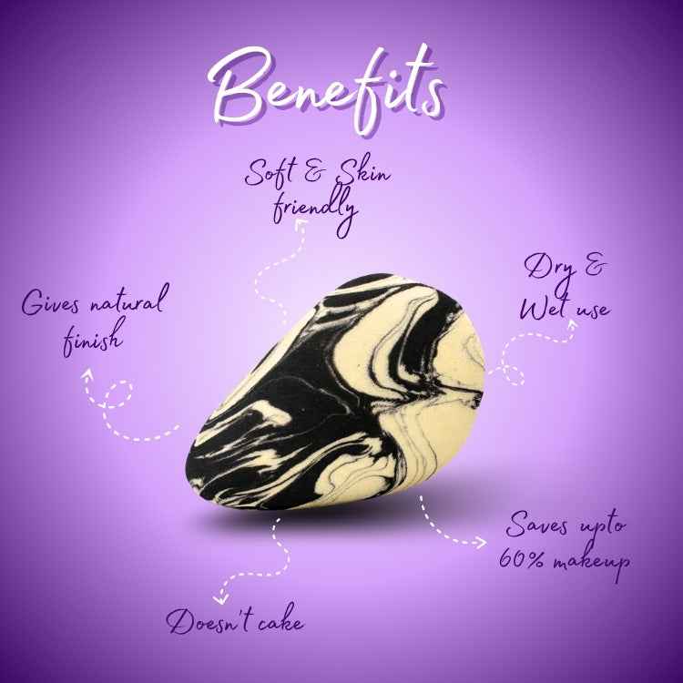 Lakyou Beauty -Filter Face 4D Makeup Sponge | Soft Blender Sponge for Flawless Makeup