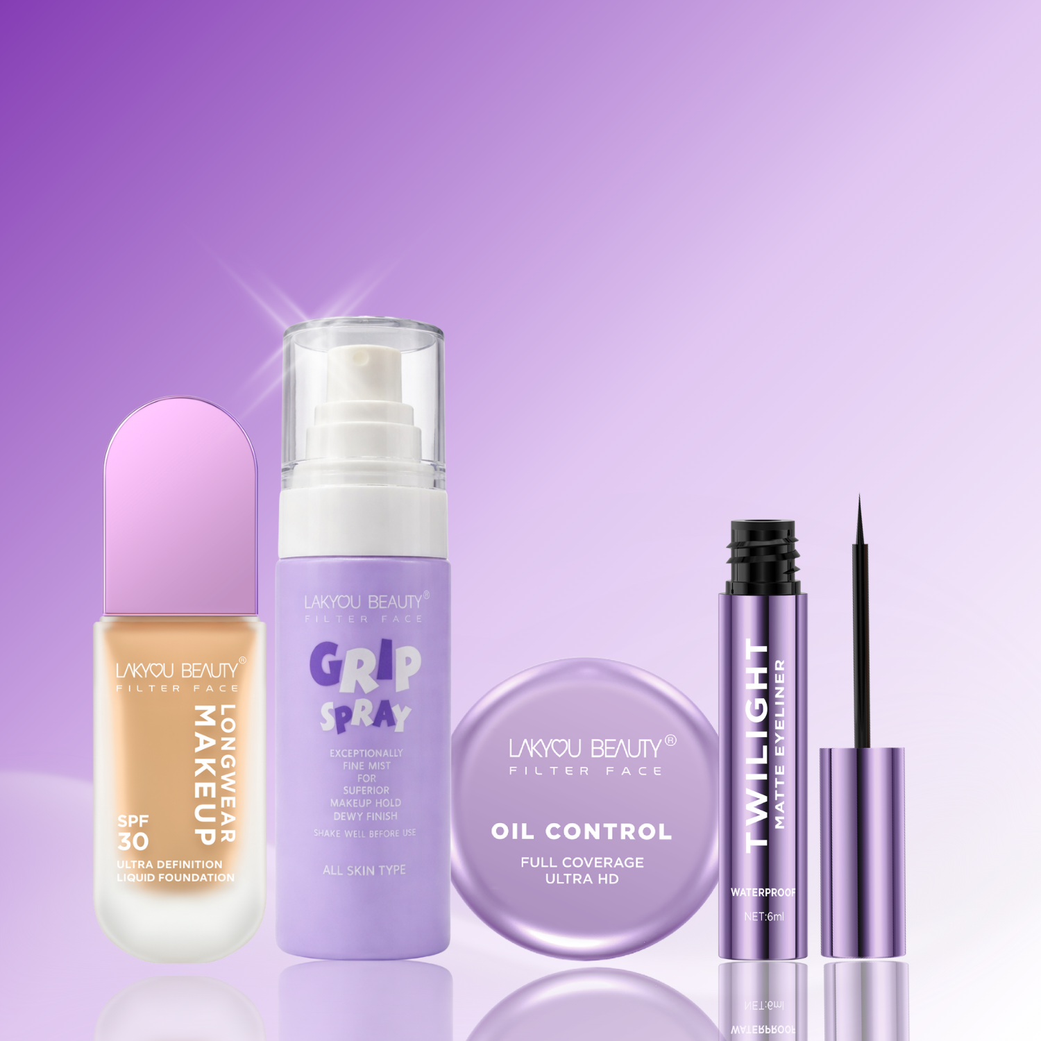 Lakyou Beauty - Filter Face Grip Spray | Hydrating Long-Lasting Makeup Fixing Spray