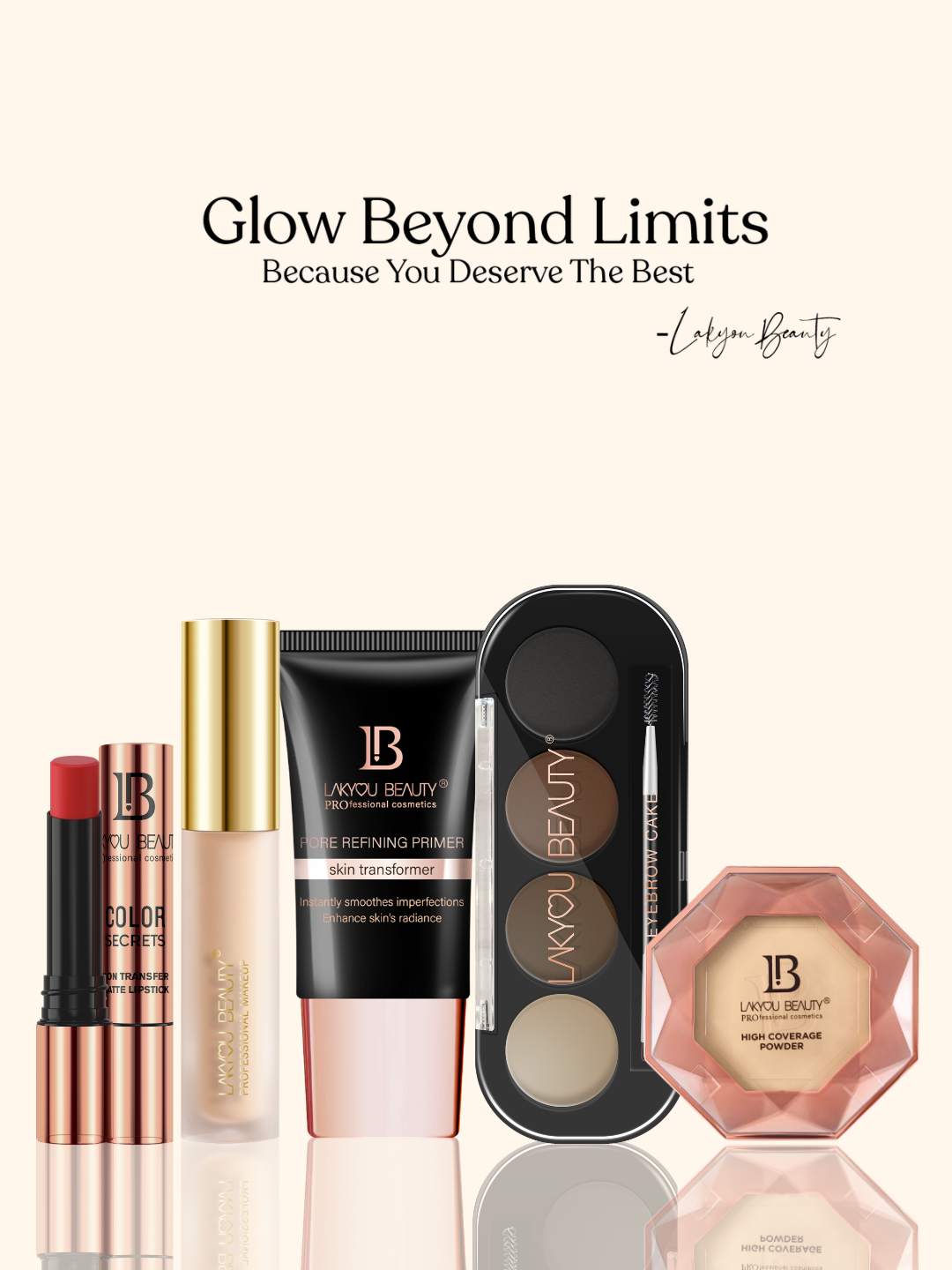 Lakyou Beauty - Diamond Single Compact | Radiant Smooth Matte Finish Powder