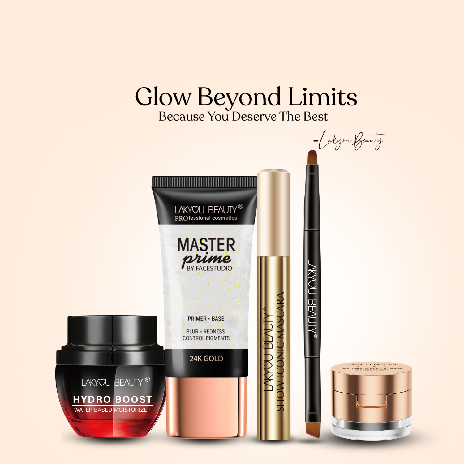 Lakyou Beauty - Gel Kajal | Waterproof & Smudge-Proof Kajal