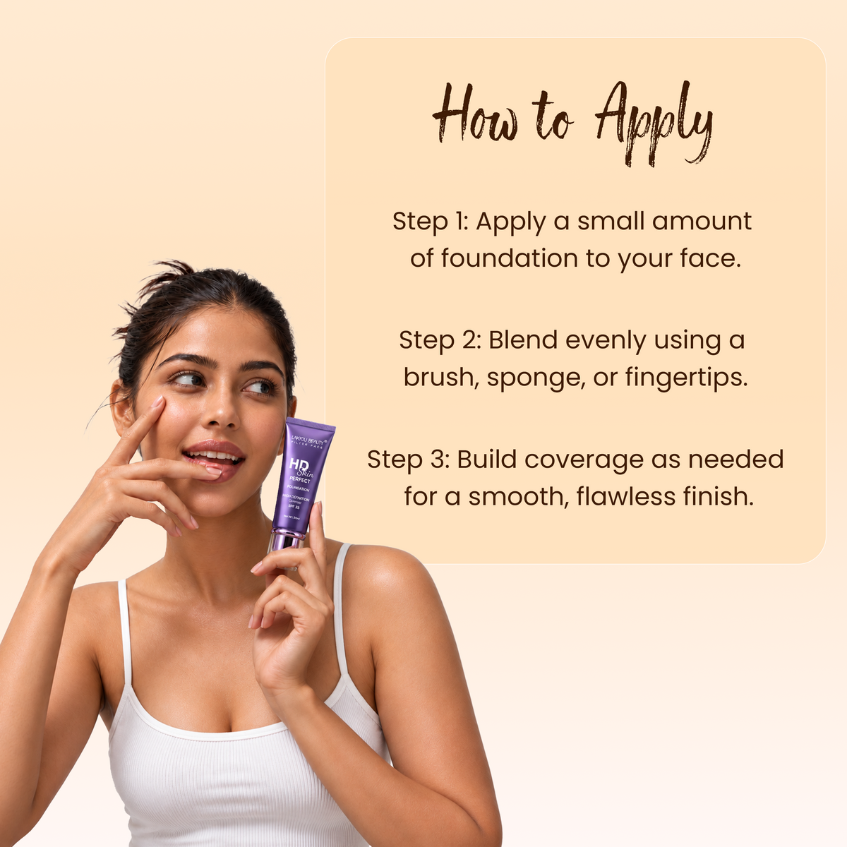 Lakyou Beauty HD Skin Perfect Foundation SPF 25 – image 11