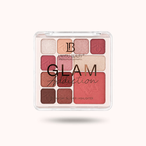 Lakyou Beauty - Glam Addition Makeup Kit | All In One Glam Face & Eye Makeup Palette