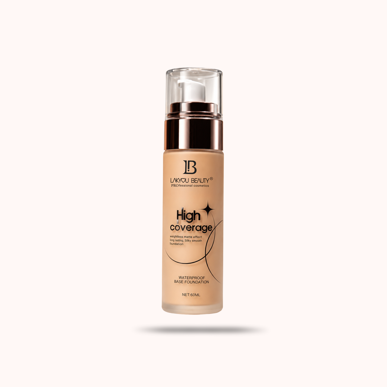 Lakyou Beauty - High Coverage Foundation | Full Coverage Matte Finish