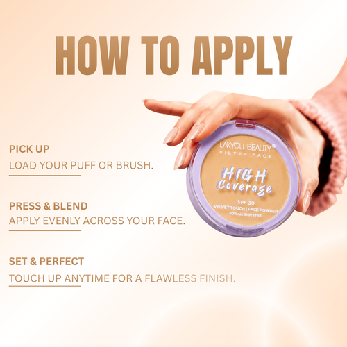 Lakyou Beauty Velvet Touch Compact Powder SPF 30 – image 5