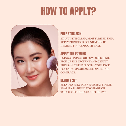 Lakyou Beauty - BB Compact Powder | Long Lasting Oil Control Matte Finish