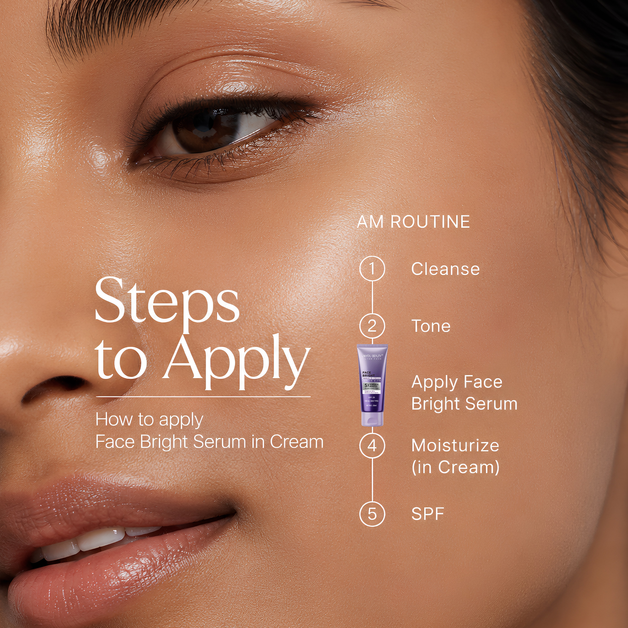 Lakyou Beauty - Filter Face | Face Bright Cream | Brightening & Hydrating Face Cream