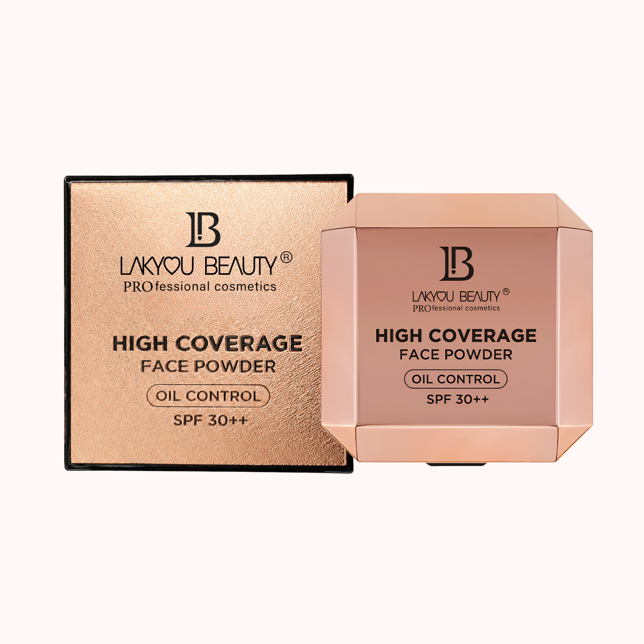 Lakyou Beauty - High Coverage Compact | Flawless Matte Finish Compact Powder