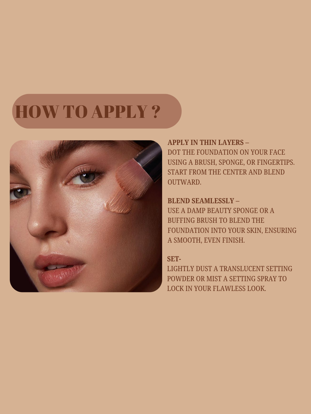 Lakyou Beauty - Ultra HD Foundation | Flawless Long-Wear Coverage
