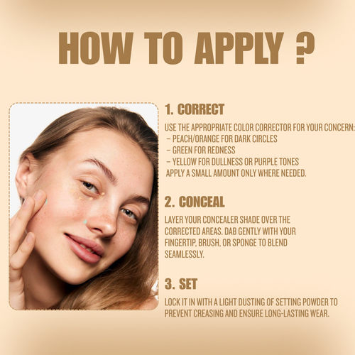 Lakyou Beauty - Concealer Palette | Full Coverage Color Correcting Concealer Kit
