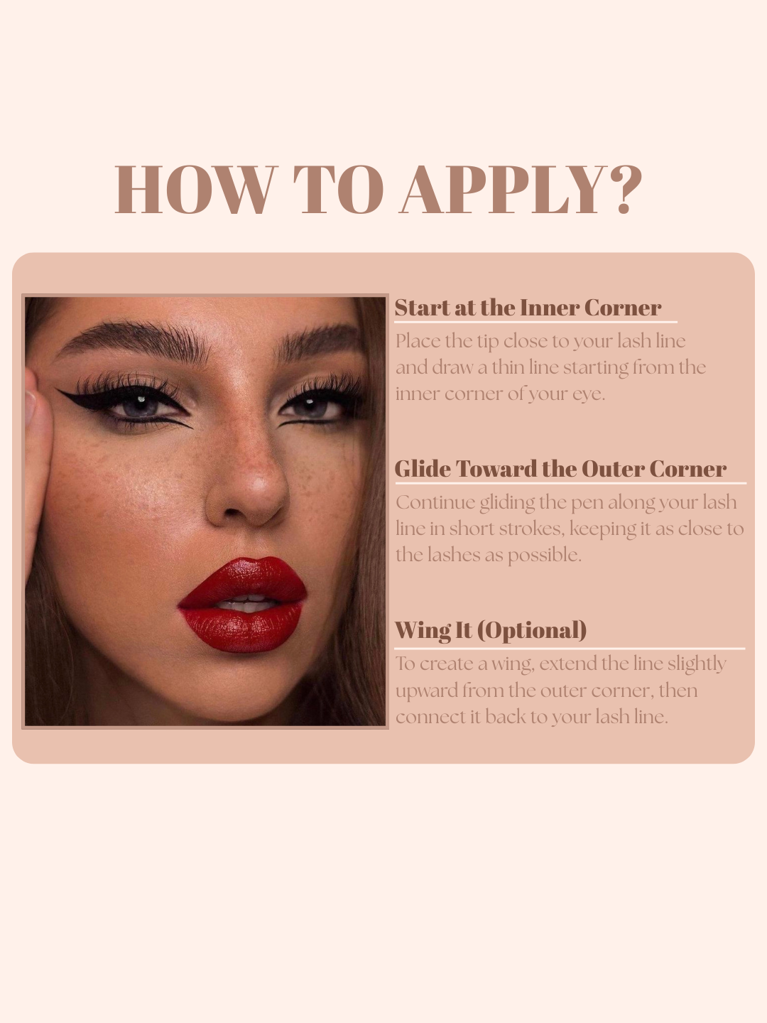 Lakyou Beauty - Liquid Pen Eyeliner in India | Waterproof Smudge-Proof Precision Eyeliner