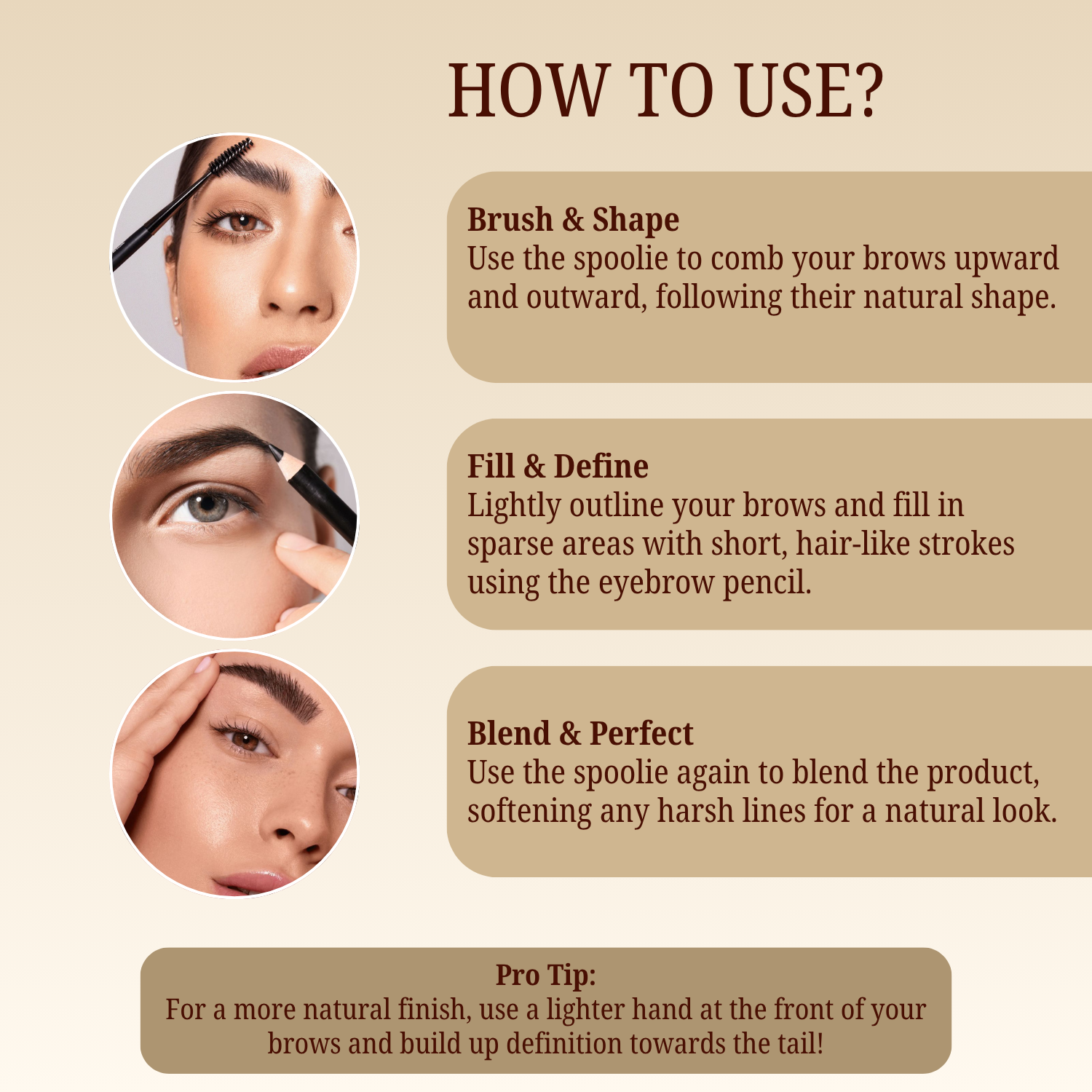 Lakyou Beauty - Eyebrow Pencil with Enhancer in India | Waterproof Smudge-Proof Brow Definer